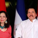 La pareja gobernante Daniel Ortega y Rosario Murillo