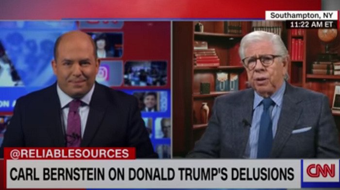 El comentarista político de CNN, el reportero de Watergate Carl Bernstein llama a Trump un 'criminal de guerra'