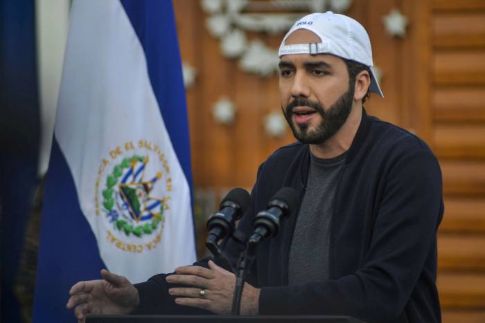 Nayib Bukele, presidente de El Salvador