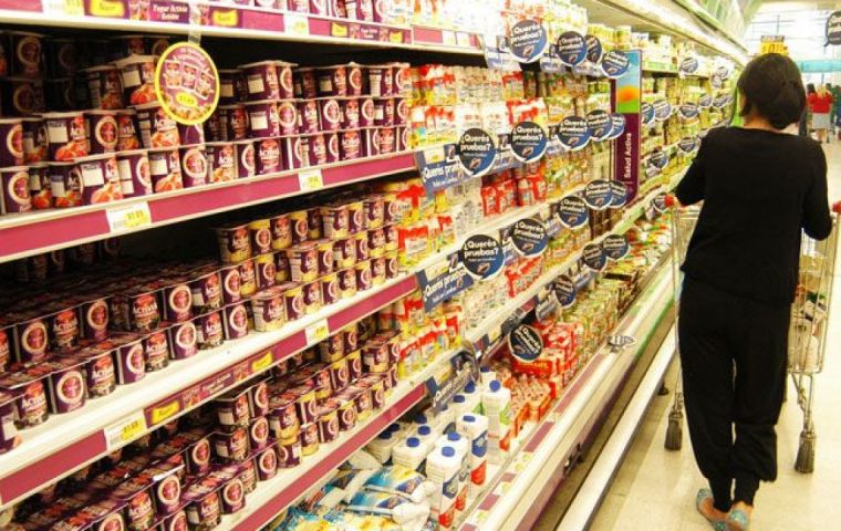 La inflación global de la mayor economía de América Latina ha acumulado un aumento del 5,81% en lo que va del año y del 9,30% en los últimos doce meses.