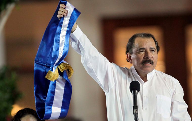 El exlíder guerrillero Daniel Ortega parece decidido a mantenerse en el poder a toda costa