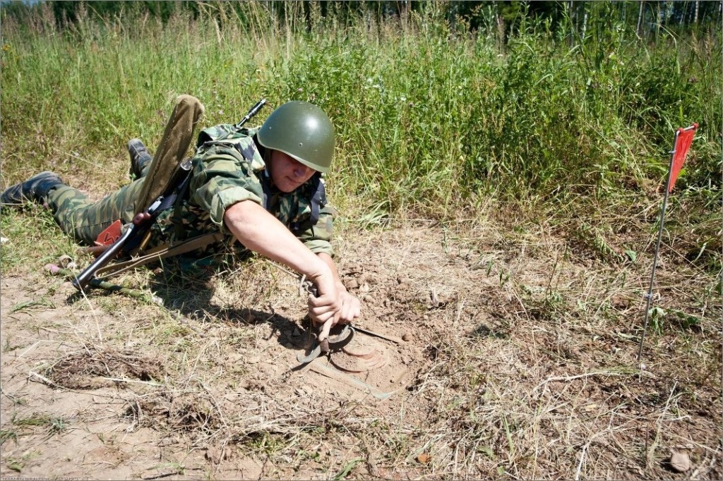 Patria minada de Donbass en el Neva