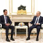 Putin se reunió con Assad en el Kremlin