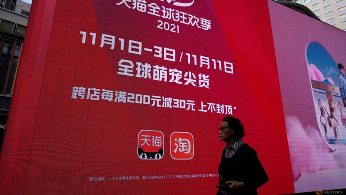 Alibaba de China inicia las últimas horas del evento de compras del Día de los Solteros