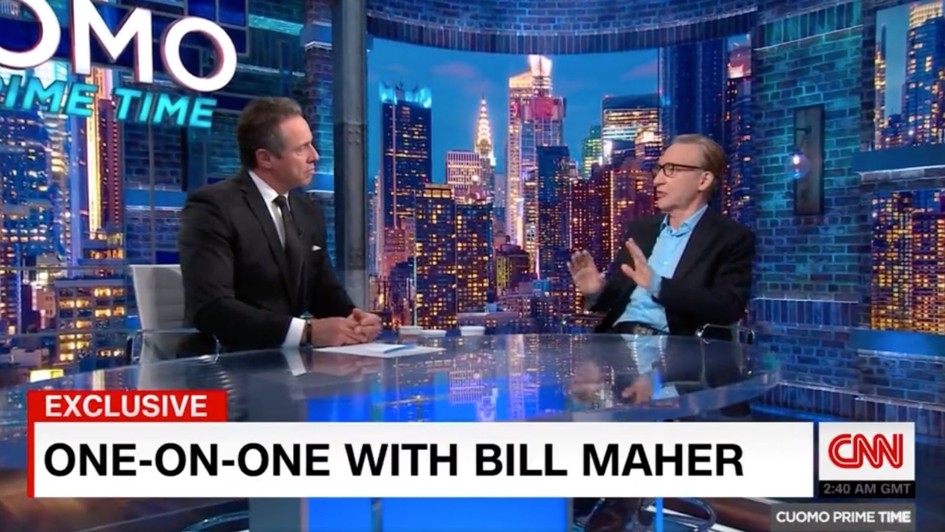 Bill Maher critica a Cuomo y a los medios por ignorar la historia del portátil Hunter Biden