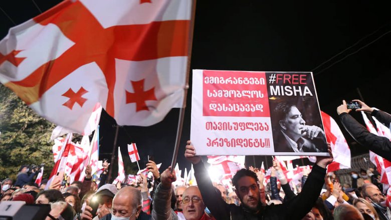 Comienza un movimiento de masas para la liberación de Mikhail Saakashvili en Georgia