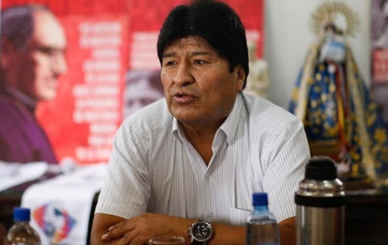 Se dice que Morales busca un camino al Océano Pacífico a través del territorio peruano.
