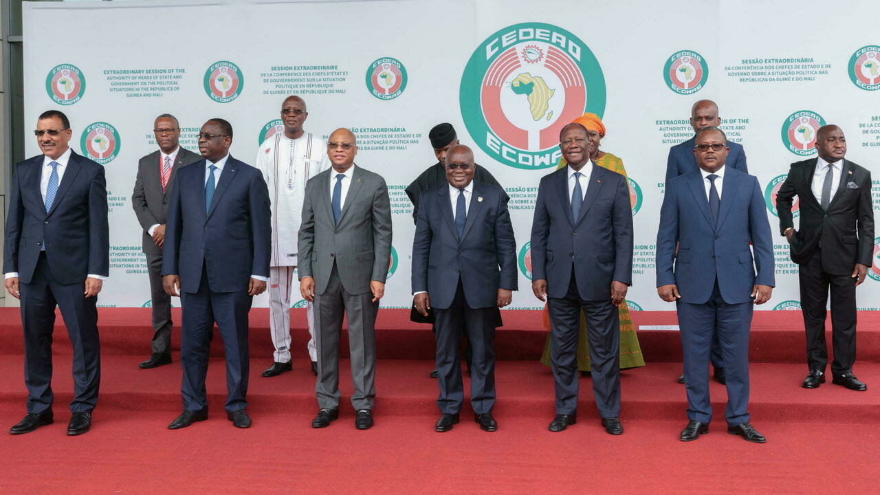 El bloque regional de África Occidental CEDEAO impone nuevas sanciones a Malí y Guinea