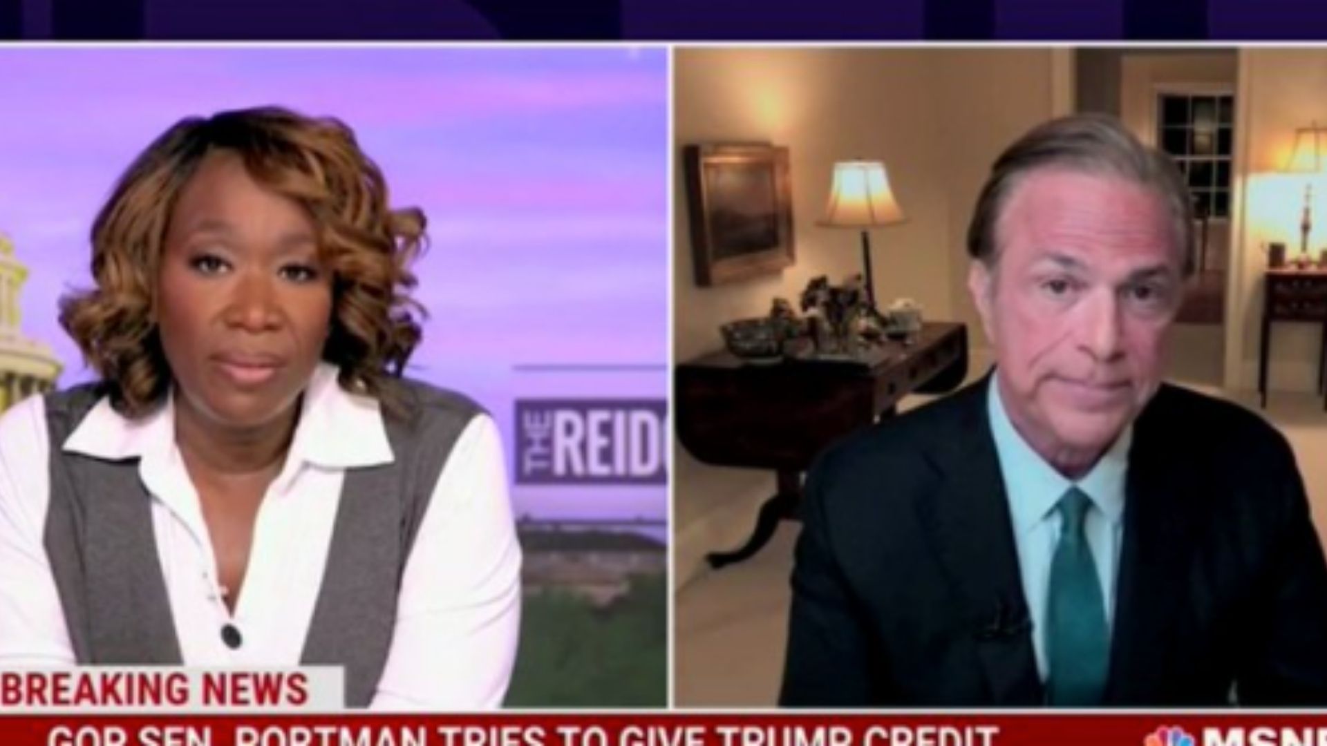 Joy Reid de MSNBC se burla de los estadounidenses ingratos que le dan a Biden números de aprobación bajos