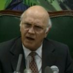 Muere el último presidente del apartheid de Sudáfrica, FW de Klerk, a los 85 años