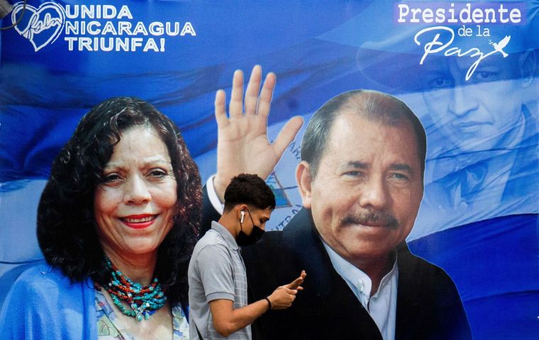 El Consejo Supremo Electoral de Nicaragua (CSE) certificó este lunes la victoria de Ortega con más del 65% de los votos