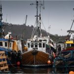 Barcos de pesca escoceses