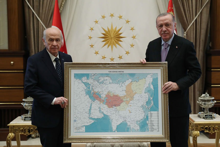 Peskov evaluó el mapa del "mundo turco" con las regiones de Rusia - Gazeta.Ru