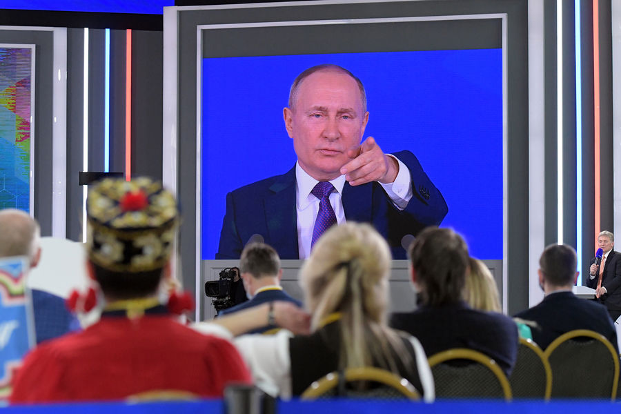 Conferencia de prensa de Putin y otros eventos de la semana pasada: lo que escriben los canales de telegramas - Gazeta.Ru