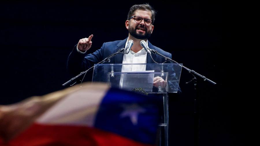 El movimiento electoral de Chile hacia la izquierda