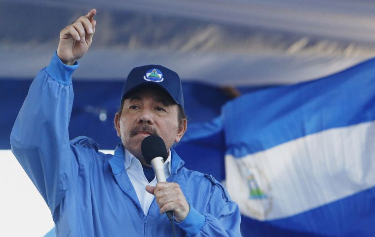 Ortega eligió ponerse del lado de China