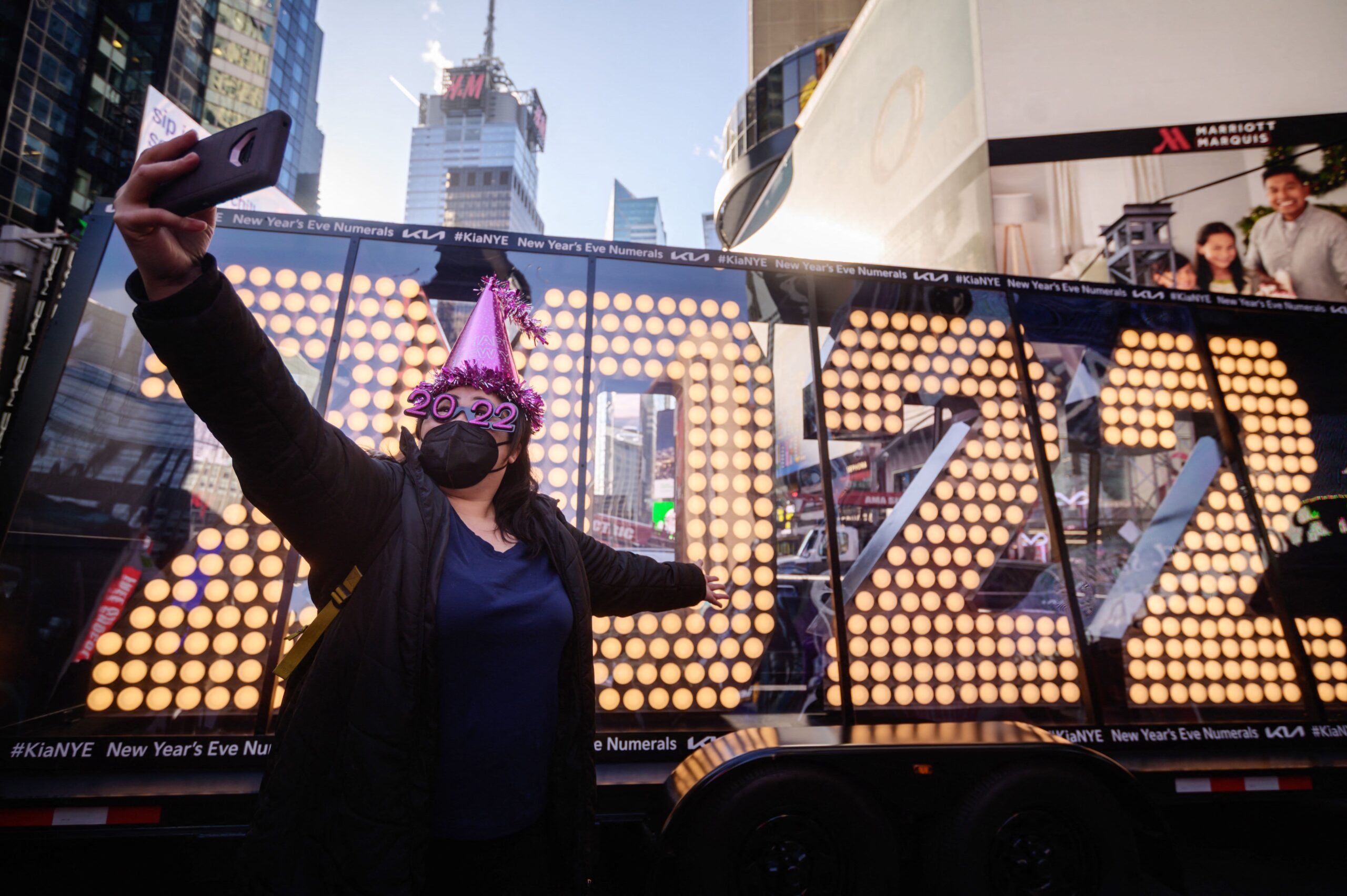 Nueva York exigirá máscaras, distanciamiento social en Times Square en Año Nuevo