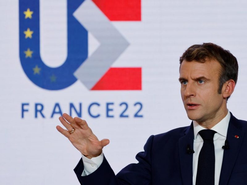 2022: altas expectativas para Macron tanto de Bruselas como de París
