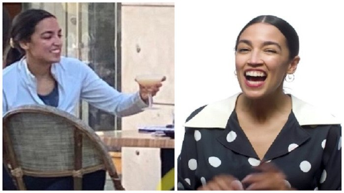 AOC se derrite después de ser atrapada sin máscara en Florida, dice que las críticas provienen de republicanos frustrados sexualmente que quieren salir con ella