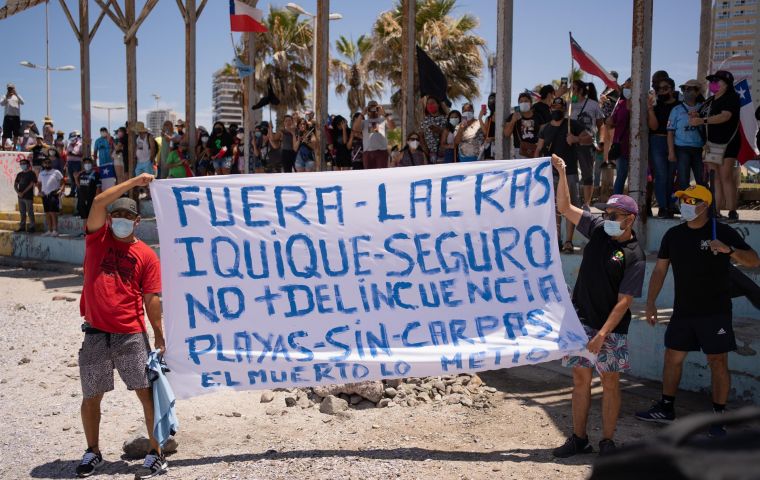 La marcha del domingo se denominó ??No más violencia??