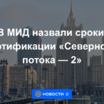 El Ministerio de Relaciones Exteriores nombró los términos de la certificación de "Nord Stream - 2"