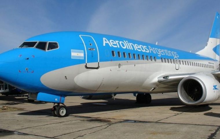 Las cosas pueden complicarse más en los próximos días, según fuentes de Aerolíneas Argentinas