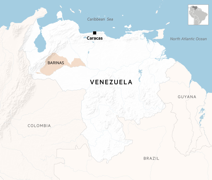 Mapa de venezuela