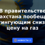 El gobierno de Kazajstán prometió a los manifestantes reducir el precio del gas