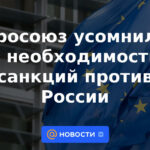 La UE cuestionó la necesidad de sanciones contra Rusia