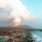 El volcán Wolf entró en erupción por última vez en 2015