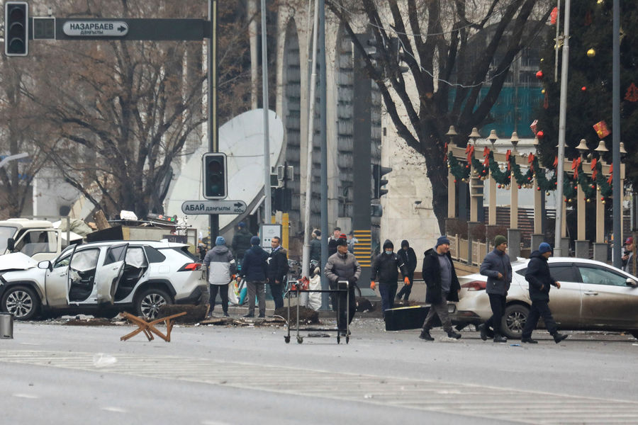 Operación "antiterrorista": continúan los pogromos en Kazajstán - Gazeta.Ru