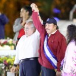 La diatriba de Ortega contra Estados Unidos y la Unión Europea (UE) estuvo presente como siempre