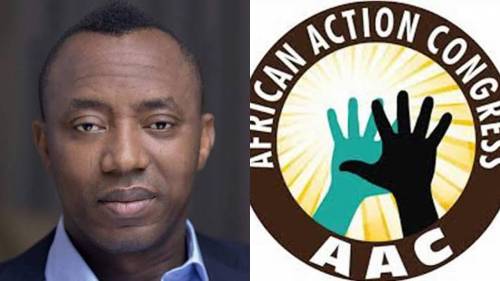 Sowore insta a los nigerianos a no darse por vencidos, dice que la AAC rescatará al país de políticos codiciosos