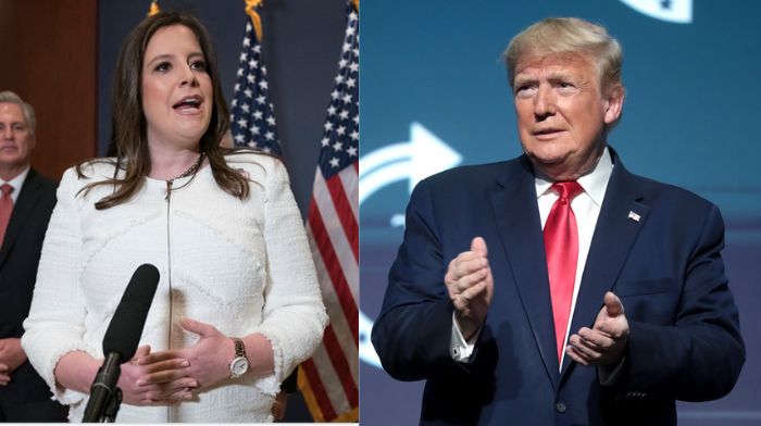 Trump dice que la representante de Nueva York Stefanik 'podría ser presidente en unos 6 años' en la recaudación de fondos de Mar-A-Lago