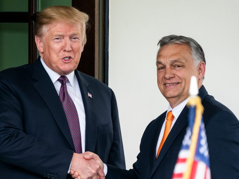 Trump elogia a Orbán de Hungría en carta preelectoral