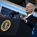 Biden promociona crecimiento salarial, pronósticos de inflación más lentos después de otro aumento en los precios