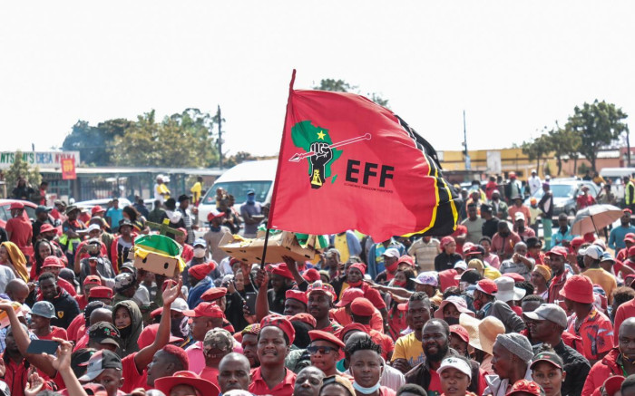EFF planea organizar un piquete en CT antes del discurso sobre el presupuesto de Godongwana