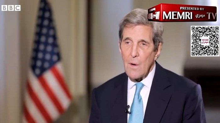 John Kerry se preocupa por las 'consecuencias de emisiones masivas' de la invasión rusa