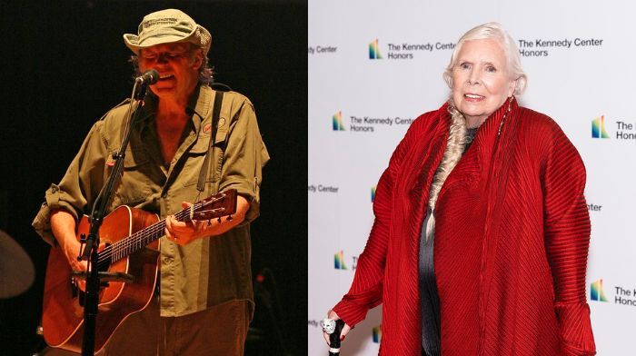 Las controversias pasadas de los rockeros hippies envejecidos Neil Young y Joni Mitchell resurgen en medio de la disputa de Spotify