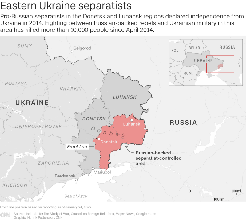 Lo último sobre la crisis fronteriza entre Ucrania y Rusia: actualizaciones en vivo