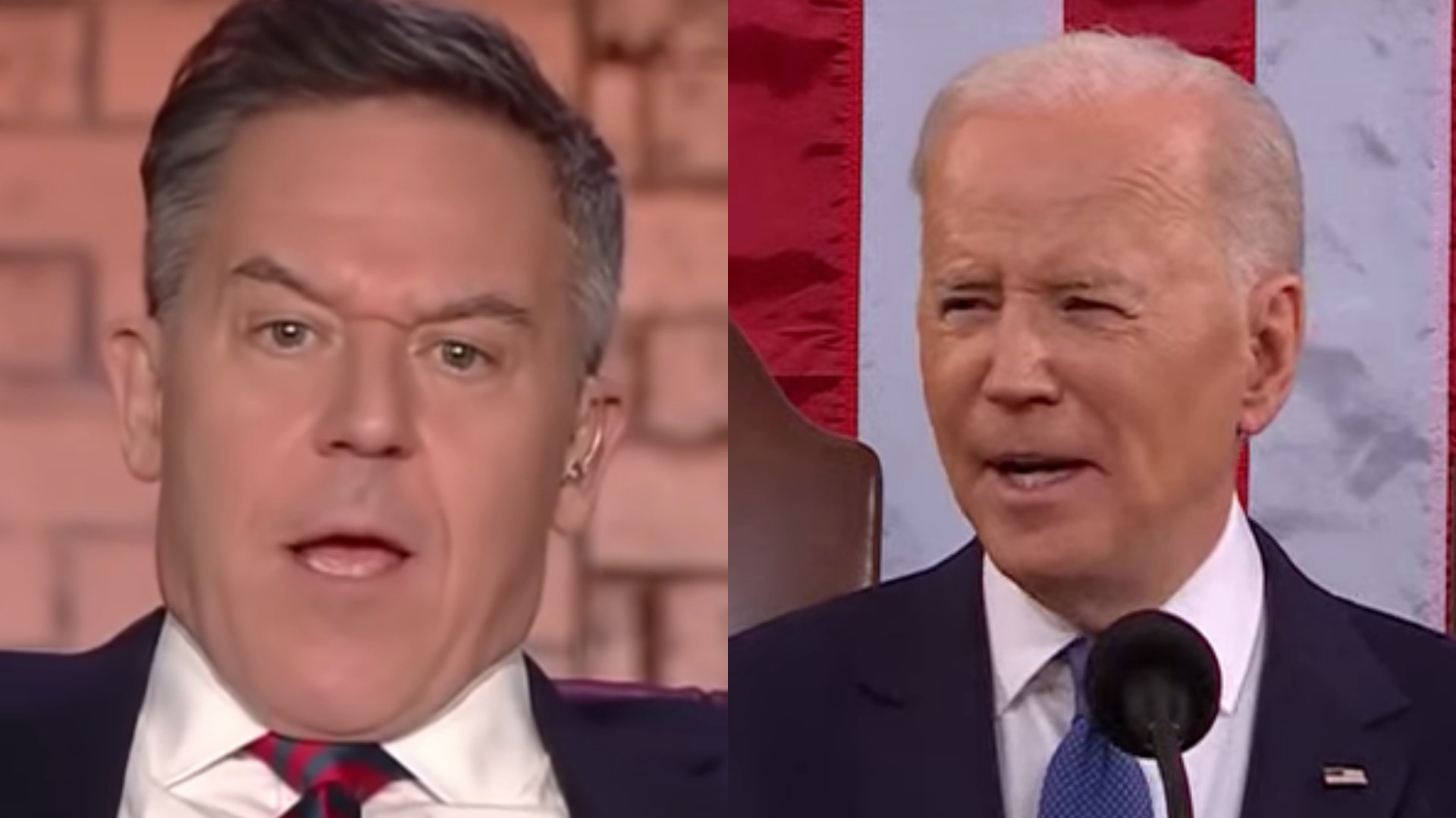 Greg Gutfeld sobre el SOTU de 'Jackass' Biden: 'Eres un idiota' si crees que apoya a la policía