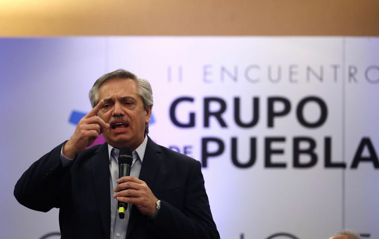 “La deuda contraída durante el gobierno neoliberal de Mauricio Macri ha traído enormes consecuencias al pueblo argentino”, señaló el PG