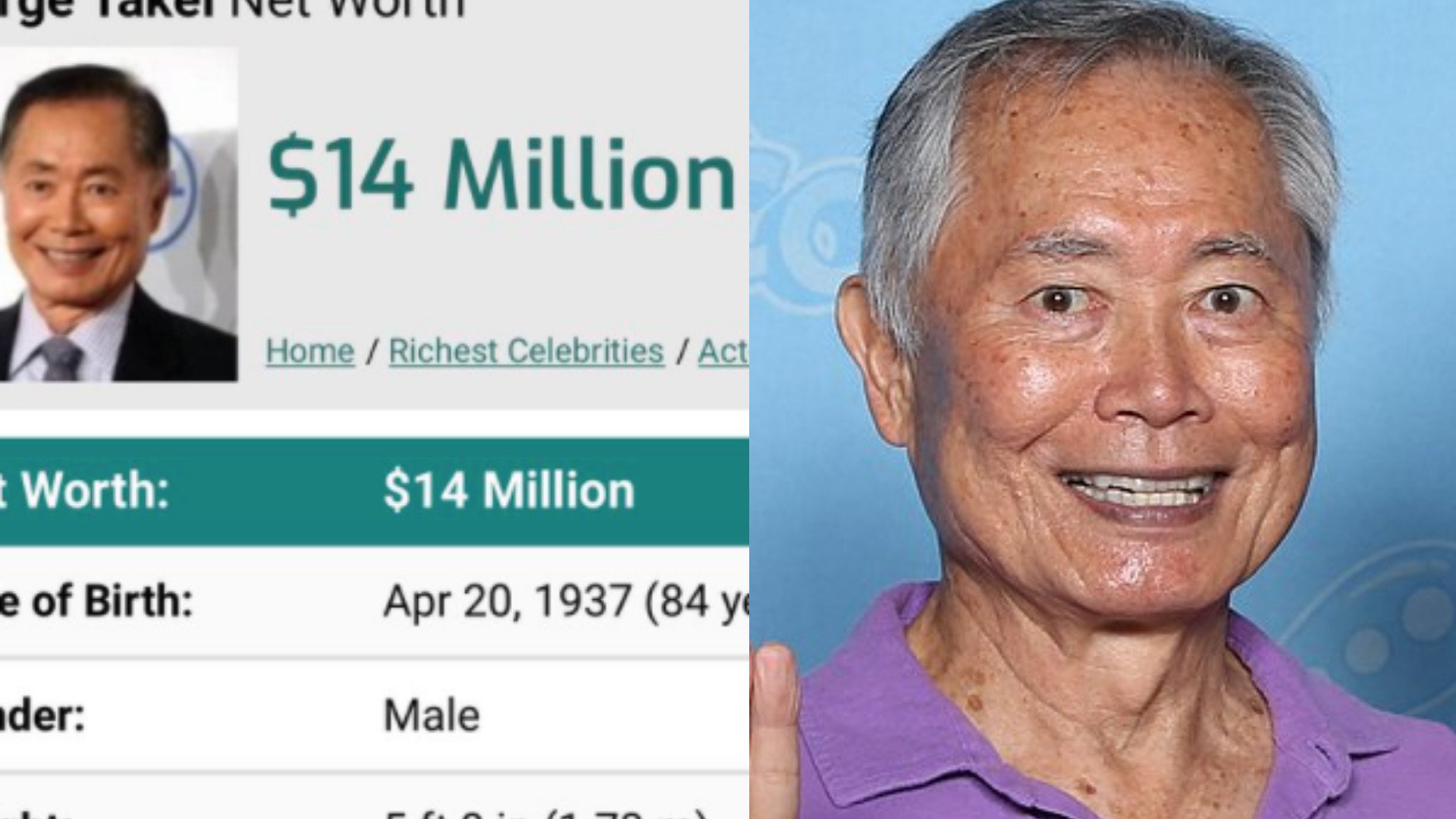 Los conservadores critican al actor de 'Star Wars' George Takei por decirles a los estadounidenses que 'soporten' precios más altos de alimentos y gasolina para dañar a Putin