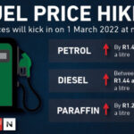 Los sudafricanos se preparan para costos más altos a medida que se disparan los precios récord del combustible