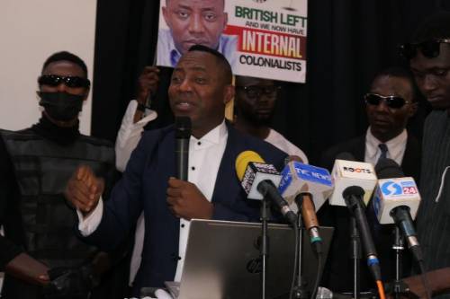 Multitud masiva asalta la declaración presidencial de Sowore mientras activista revela planes sólidos para Nigeria