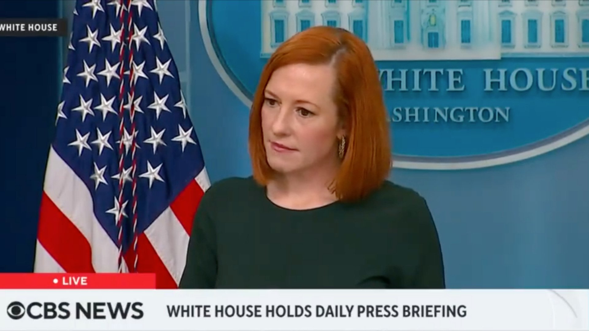 Peter Doocy presiona a Jen Psaki sobre si Biden reiniciaría Keystone, ella no daría una respuesta directa