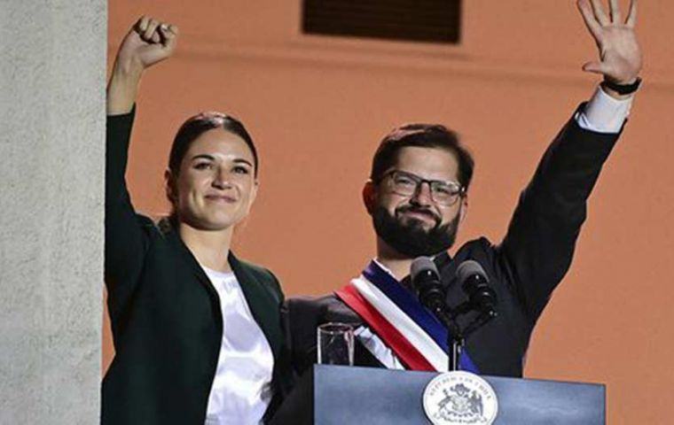 “Esta es la primera vez que me dirijo a ustedes como presidente... Gracias por concederme ese honor... es una emoción que necesito compartir con ustedes...”