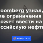 Bloomberg conoció qué restricciones puede imponer la UE al petróleo ruso