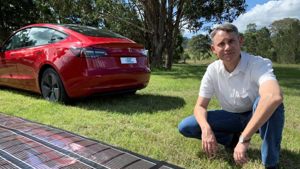 Científicos australianos impulsarán Tesla en un viaje de 15.000 km con paneles solares impresos