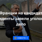 En Francia, un candidato presidencial abrió un caso penal